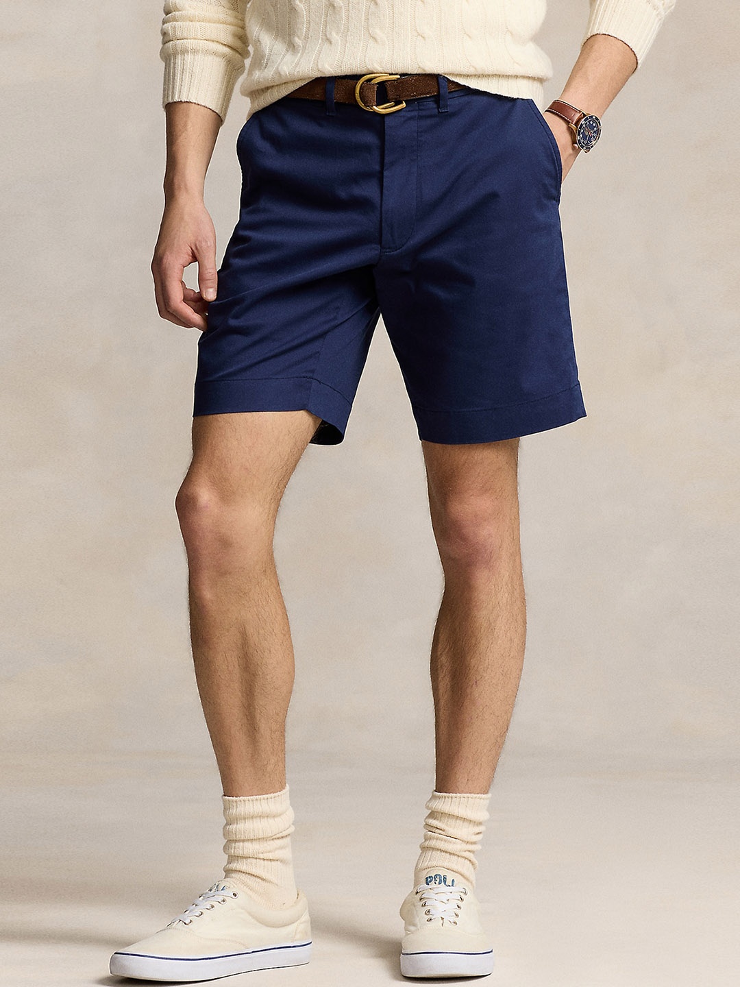 

Polo Ralph Lauren Men Tailored Fit Performance Short, Navy blue