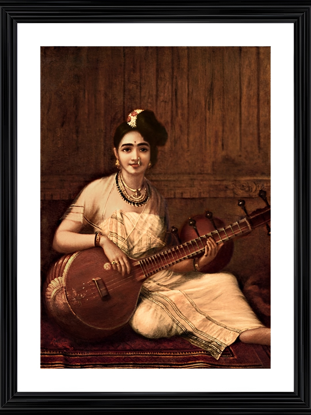 

Adventures India Black & Brown Wooden Wall Art