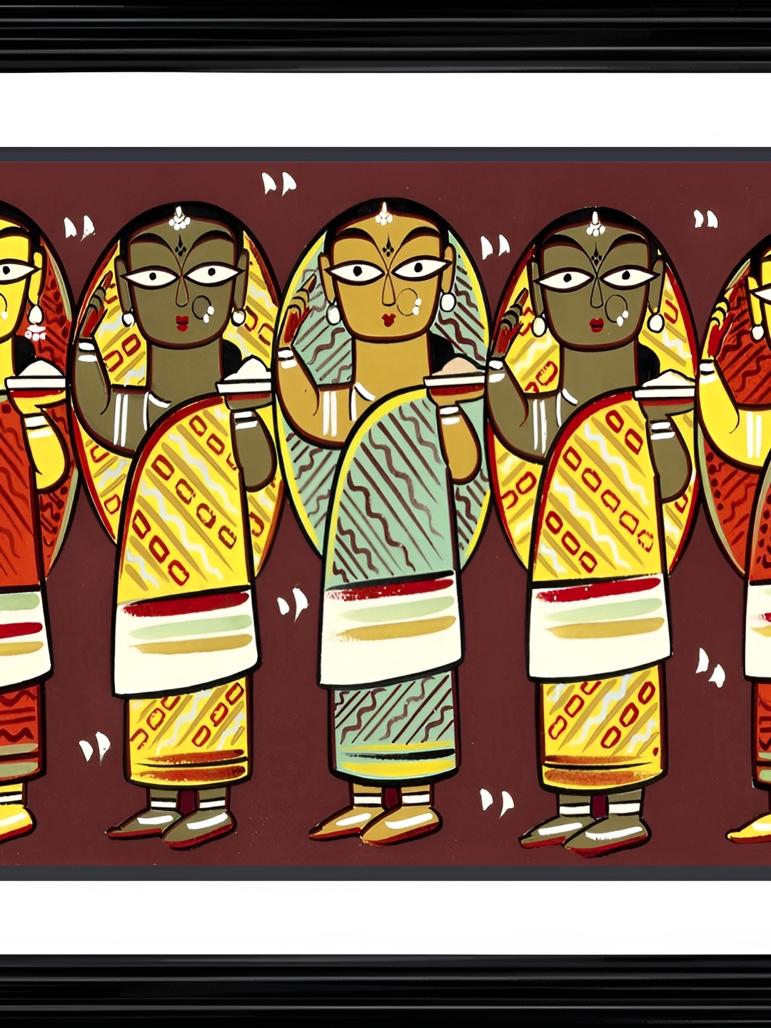 

Adventures India Brown & Red Wooden Wall Art