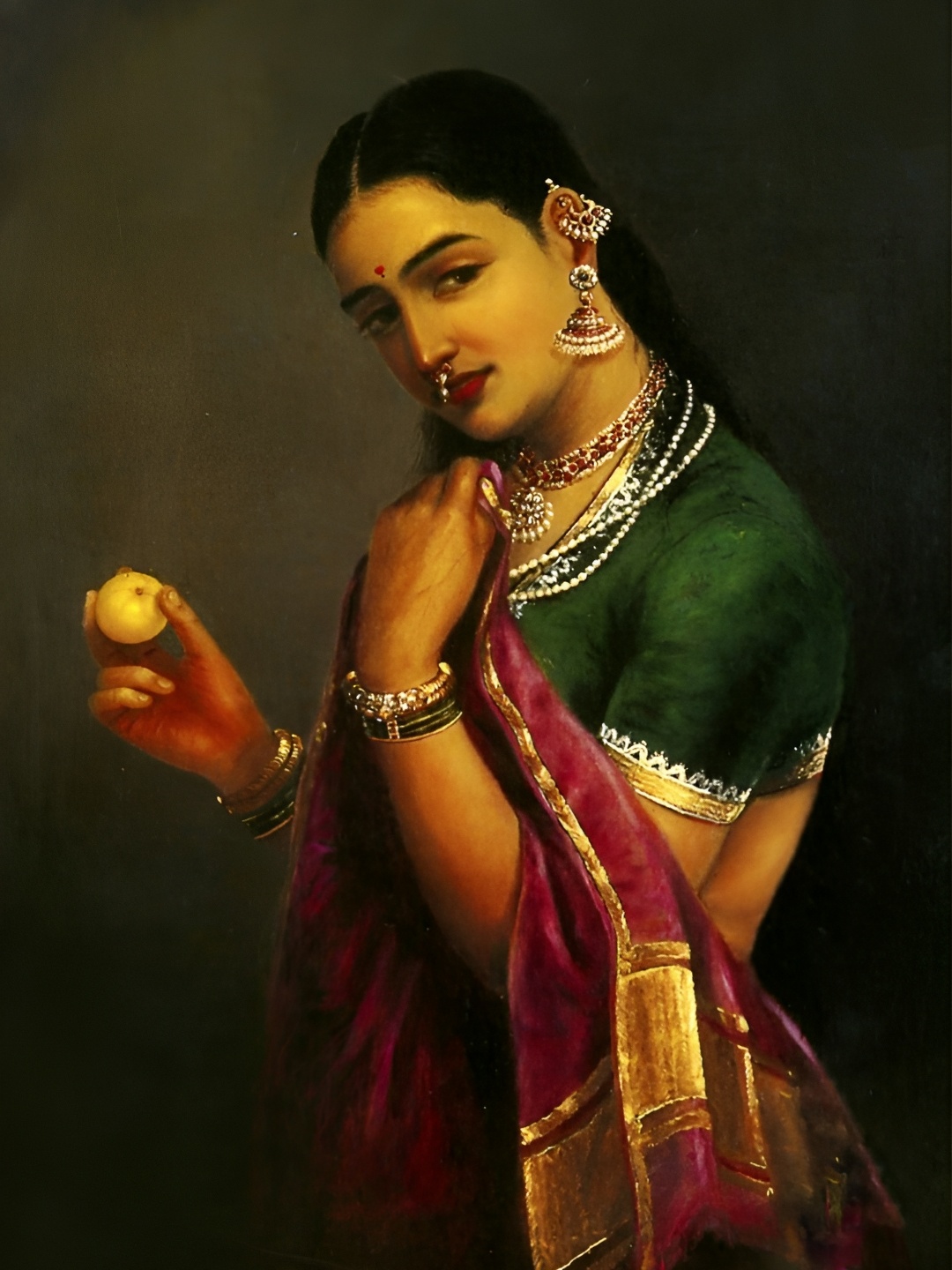 

Adventures India Brown & Green Wooden Painting Wall Art