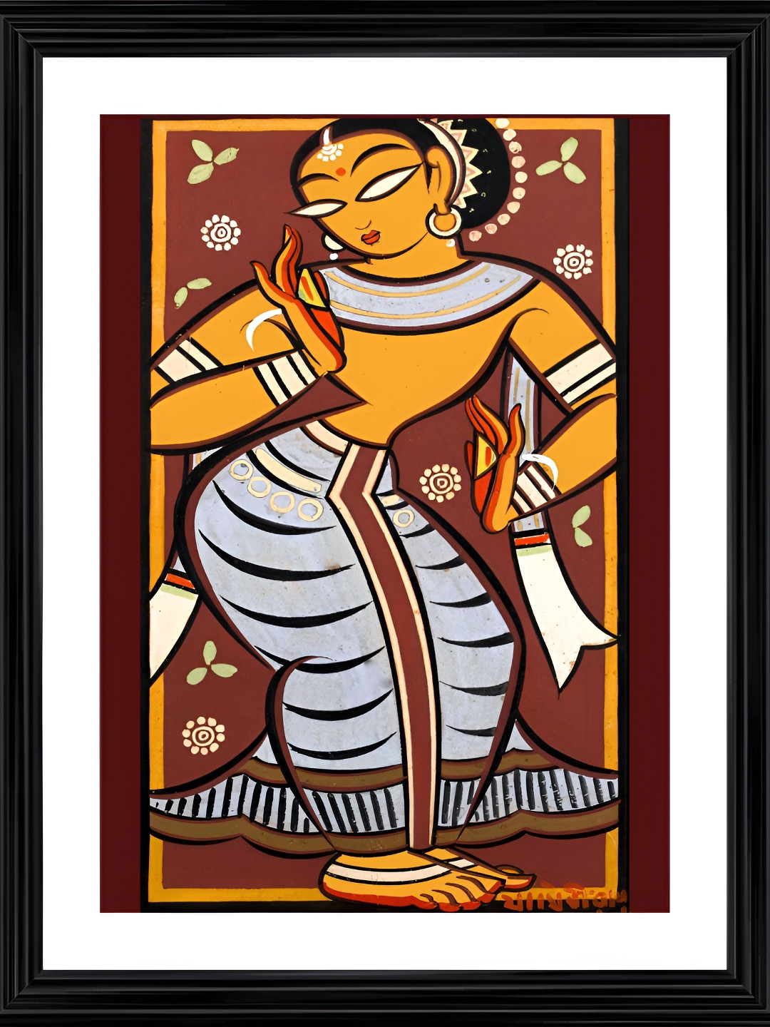 

Adventures India White & Brown 1 Piece Wood Other Wall Paintings