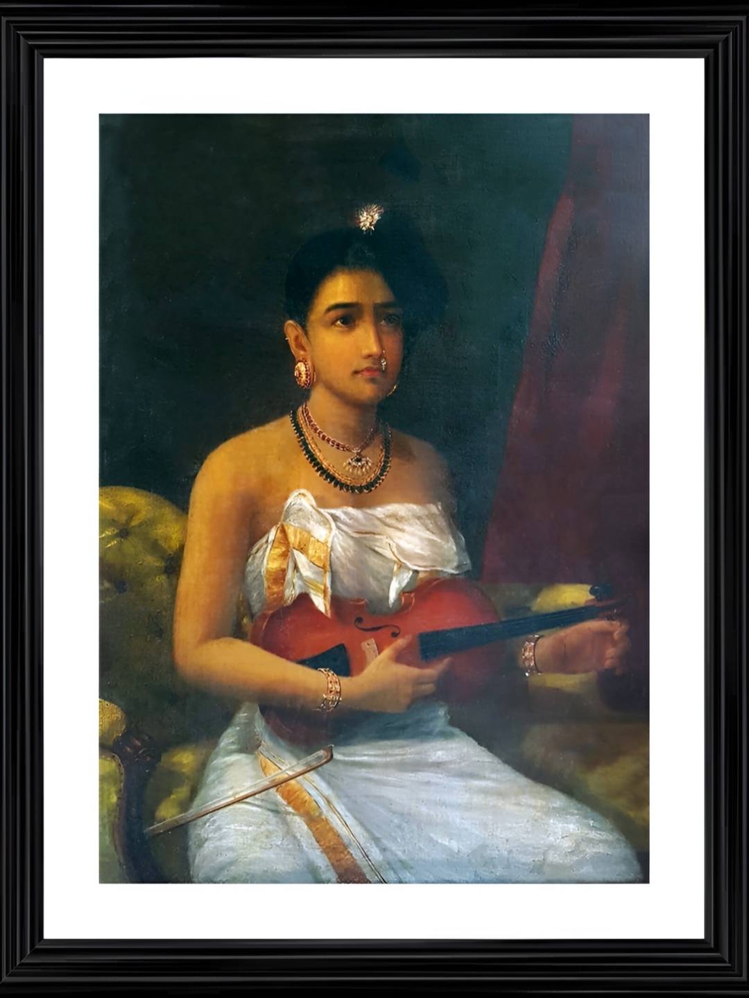 

Adventures India White & Black Wooden Painting Wall Art