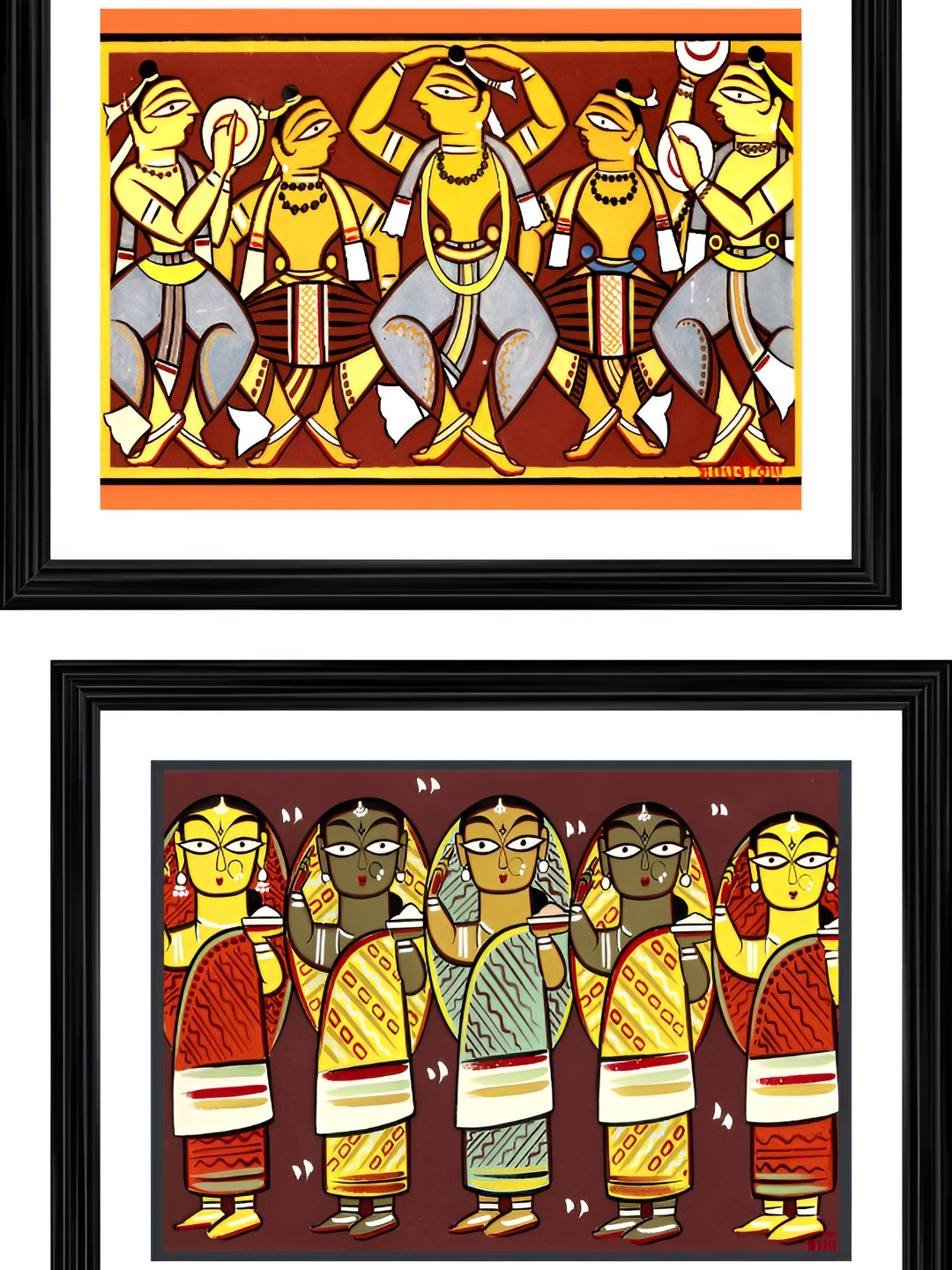 

Adventures India White & Brown 2 Pieces Wooden Wall Arts