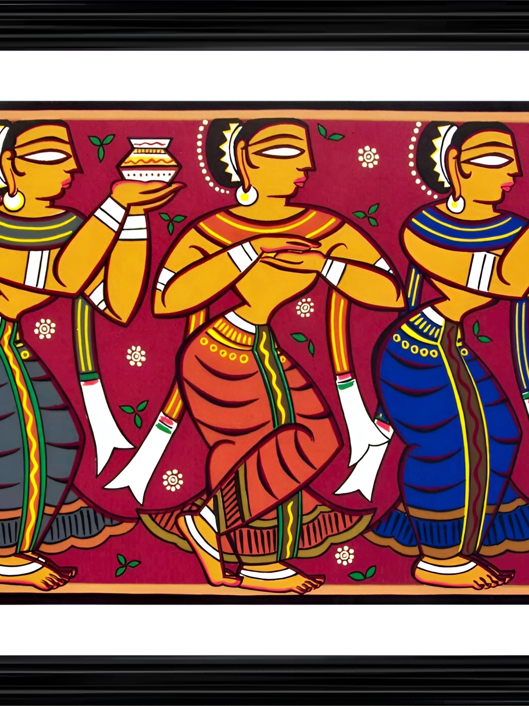 

Adventures India Black & White Wooden Printed Wall Paintings
