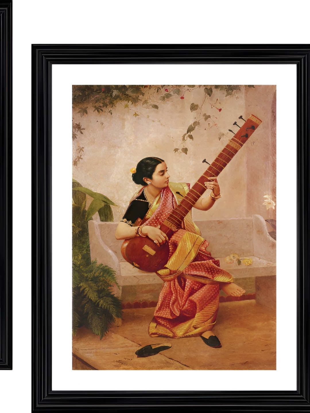 

Adventures India Black & White Wooden Paintings Wall Art