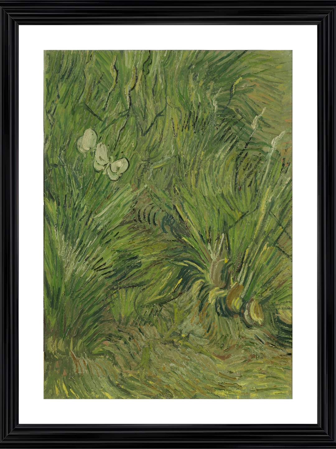 

Adventures India White & Green Wooden Paintings Wall Art