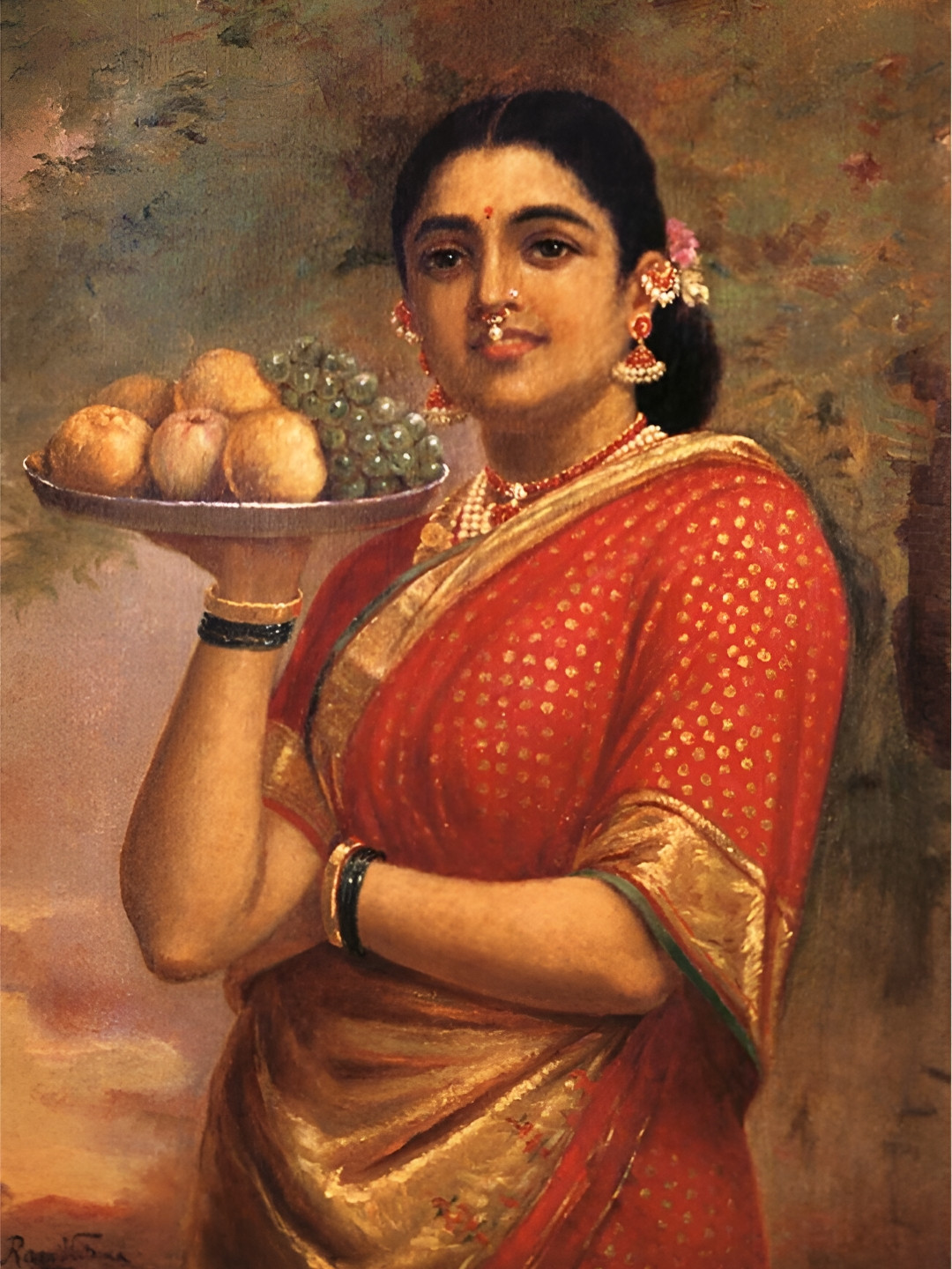 

Adventures India Beige & Red Wooden Wall Art