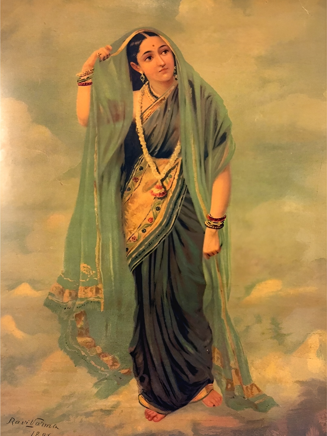 

Adventures India Green & Beige 1 Piece Wood Other Wall Paintings