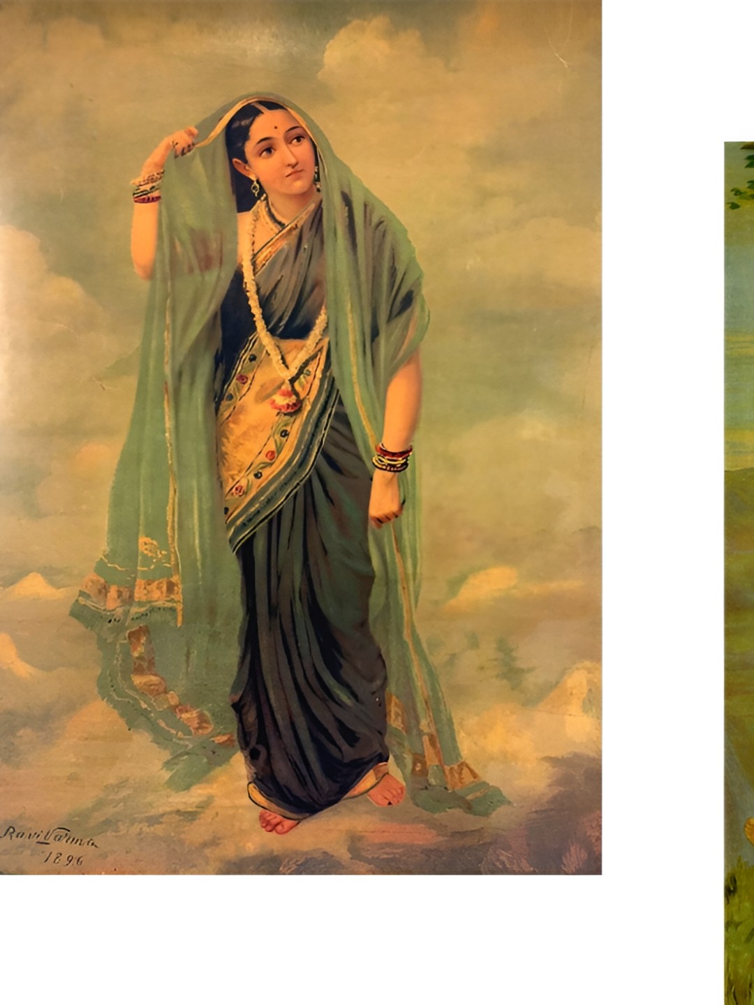 

Adventures India Beige & Green 2 Pieces Wooden Paintings Wall Art