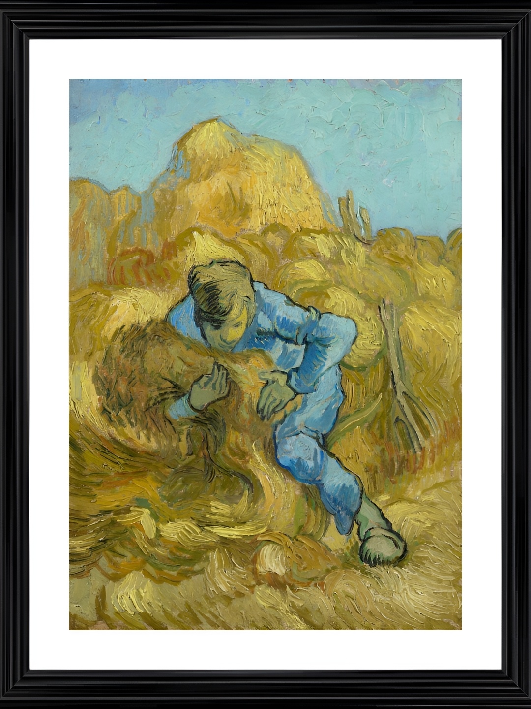 

Adventures India Green & Blue Wooden Wall Art