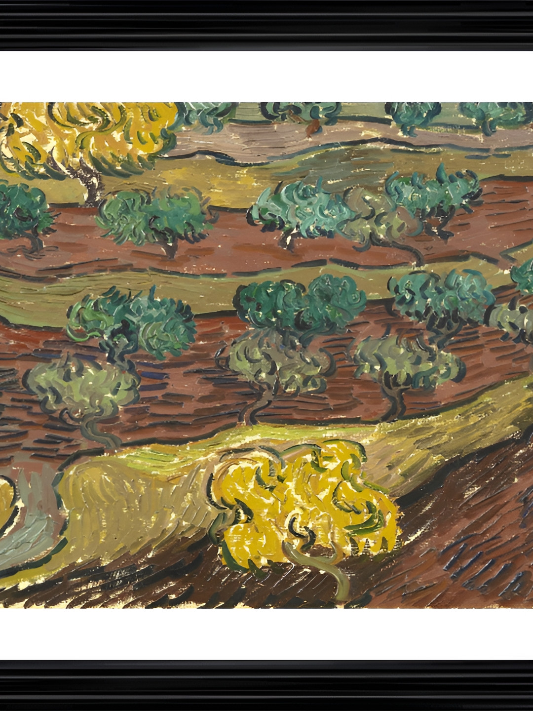 

Adventures India White & Green Wooden Other Wall Painting