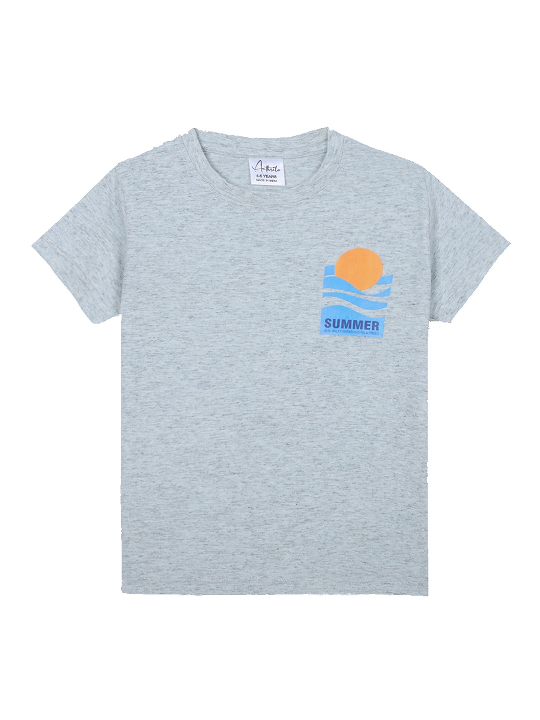 

Anthrilo Boys Applique T-shirt, Blue