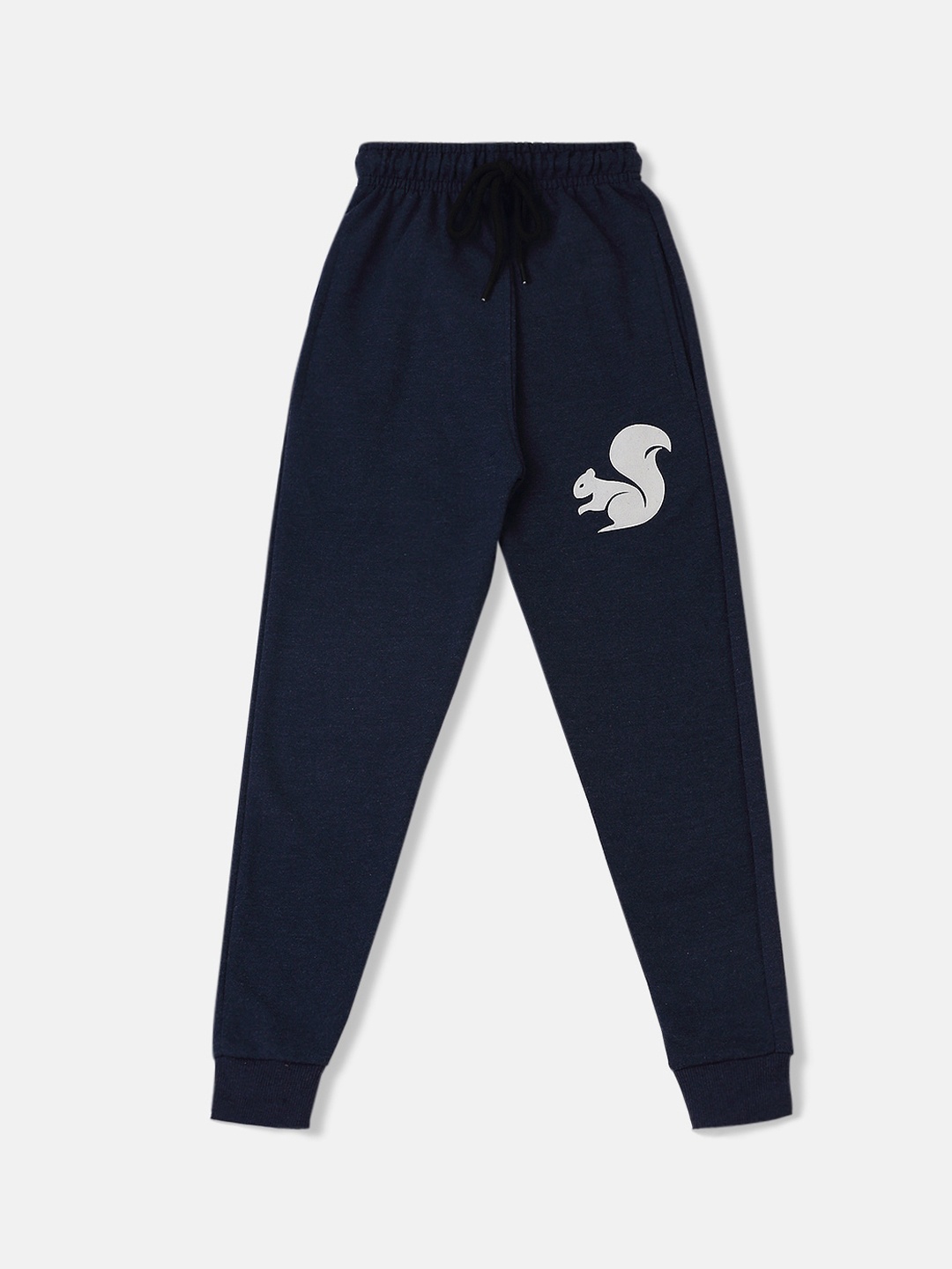 

MADSTO Boys Mid-Rise Cotton Joggers, Blue