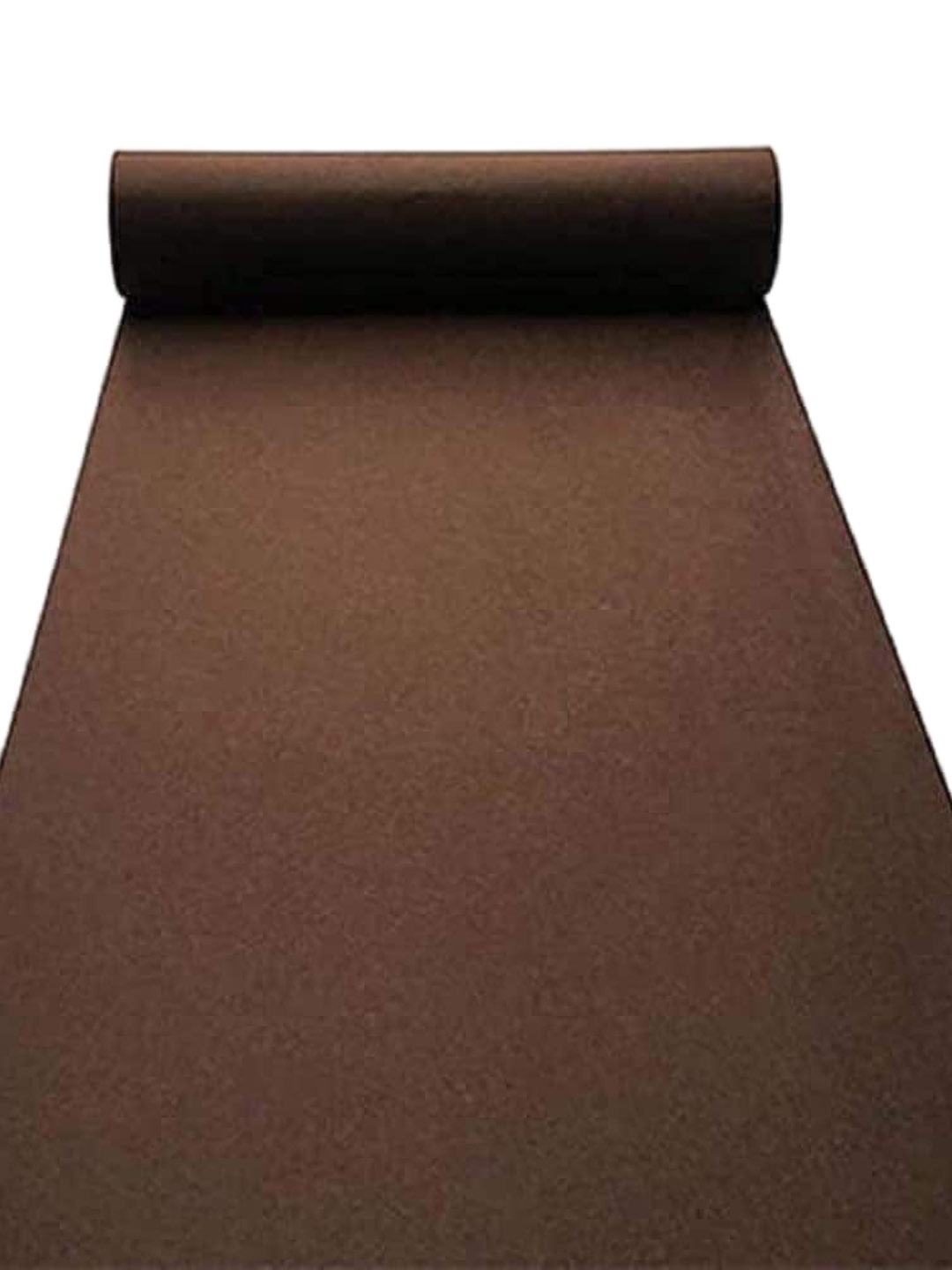 

F & B RUGS Brown Non-Woven Anti-Skid Indoor Or Outdoor Carpet