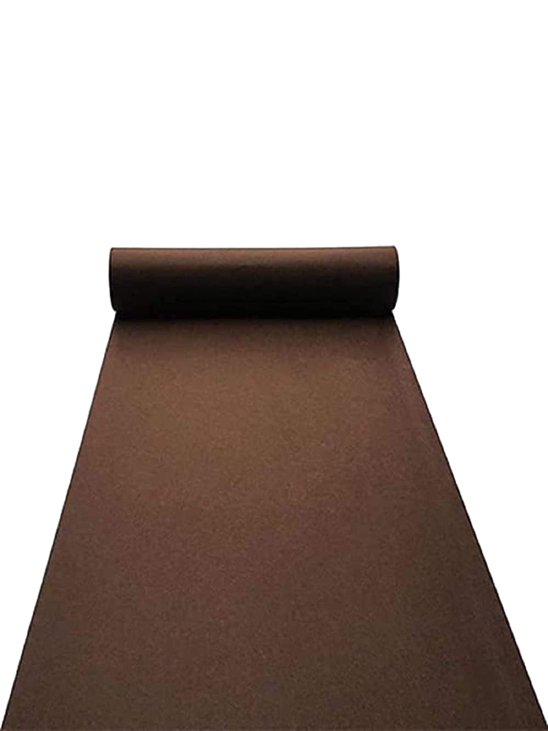 F & B RUGS Brown Anti-Skid Outdoor Carpet