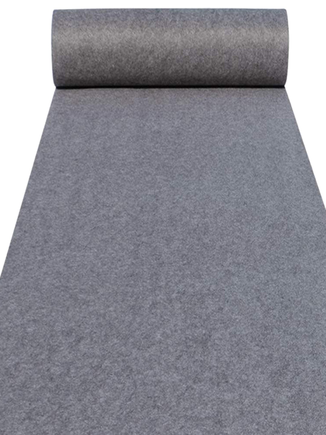 

F & B RUGS Grey Non-Woven Anti-Skid Indoor Or Outdoor Carpet