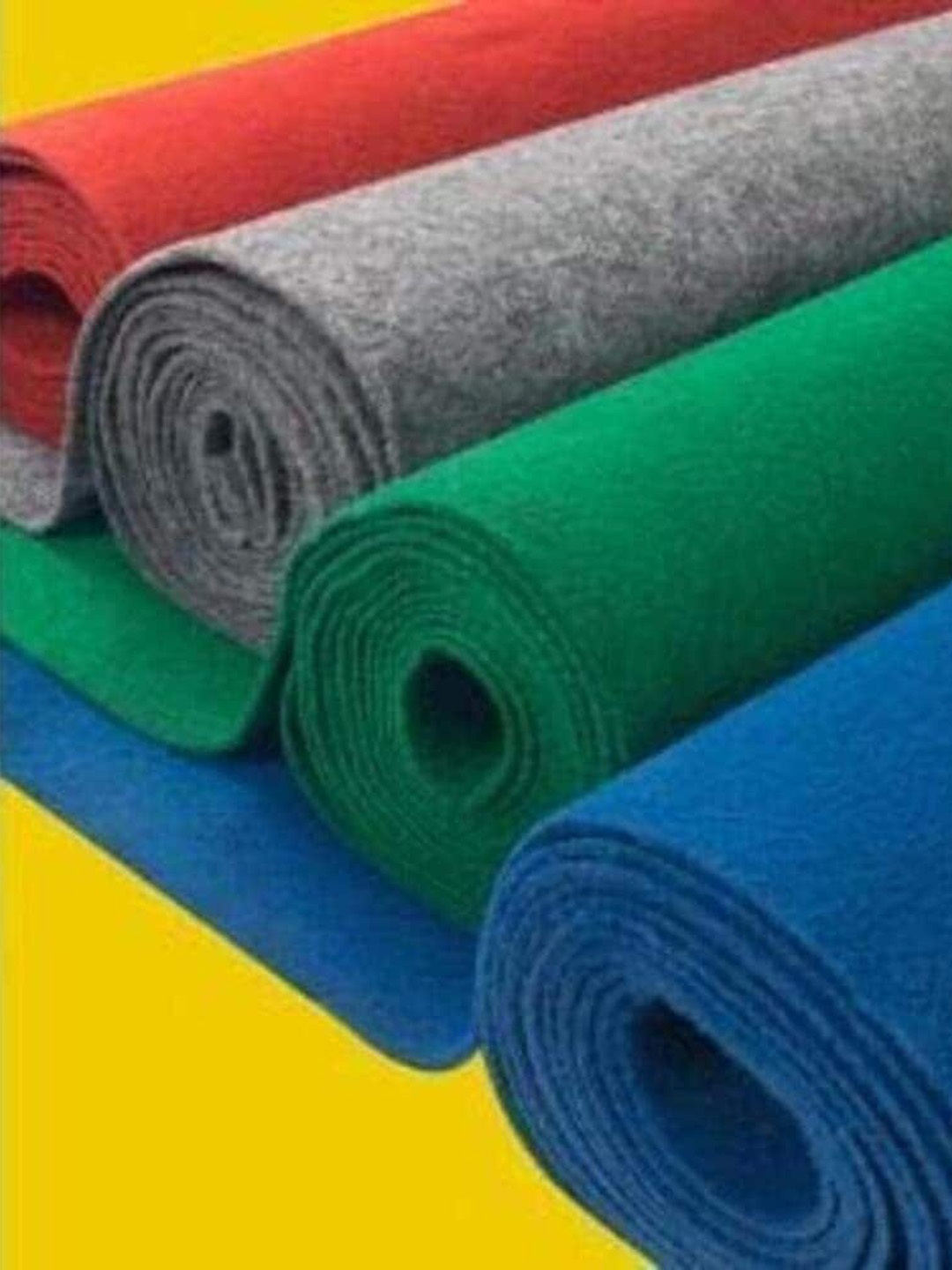 

F & B RUGS Brown Anti Skid Outdoor Carpet
