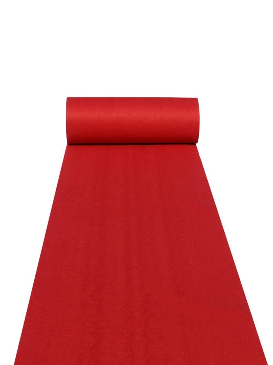 

F & B RUGS Red Anti-Skid Outdoor Carpet