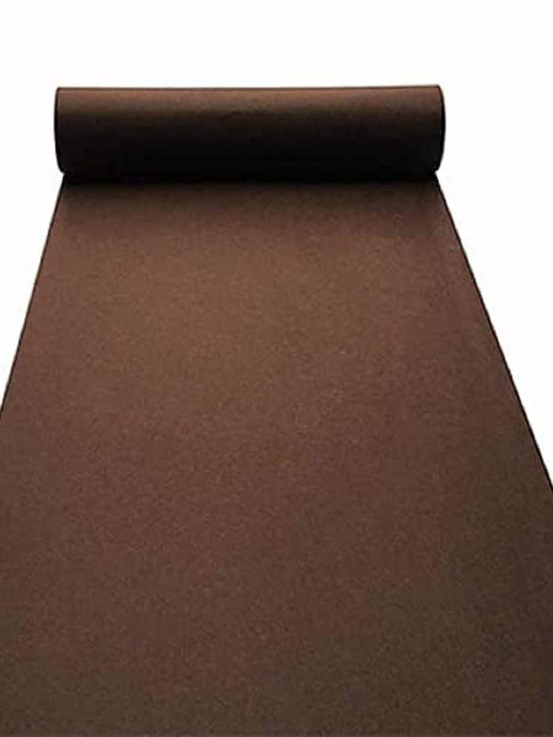 F & B RUGS Brown Anti Skid Outdoor Carpet