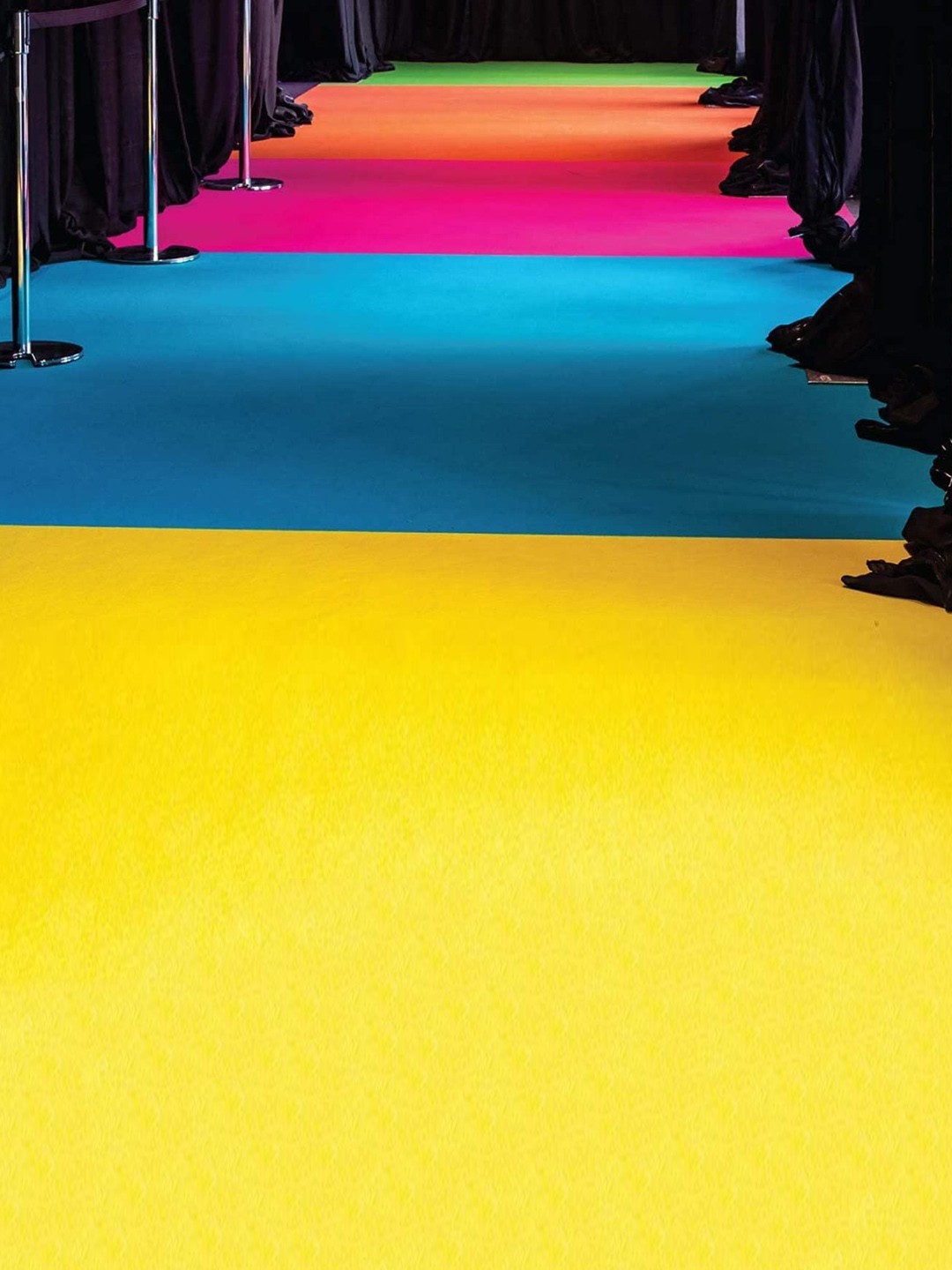 

F & B RUGS Red Non-Woven Anti-Skid Indoor Or Outdoor Carpet