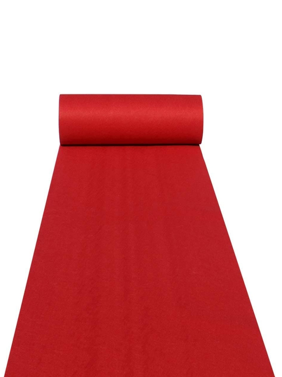 

F & B RUGS Red Non-Woven Anti-Skid Indoor Or Outdoor Carpet