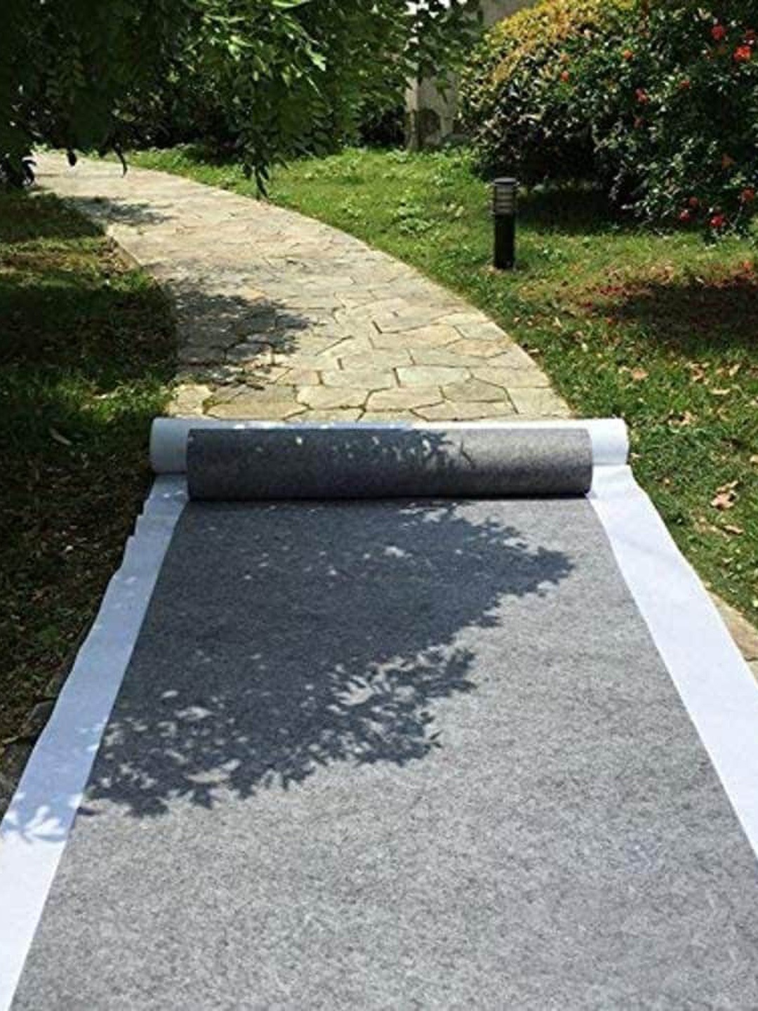 

F & B RUGS Grey Anti Skid Outdoor Carpet