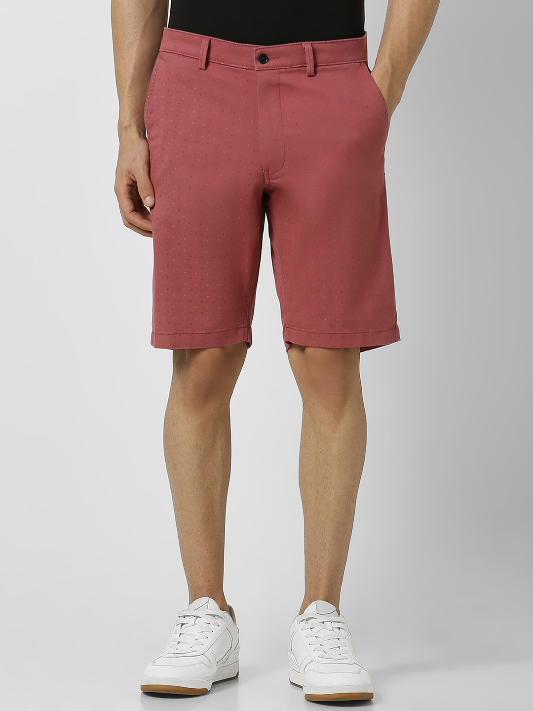 

Van Heusen Sport Men Chino Shorts, Red