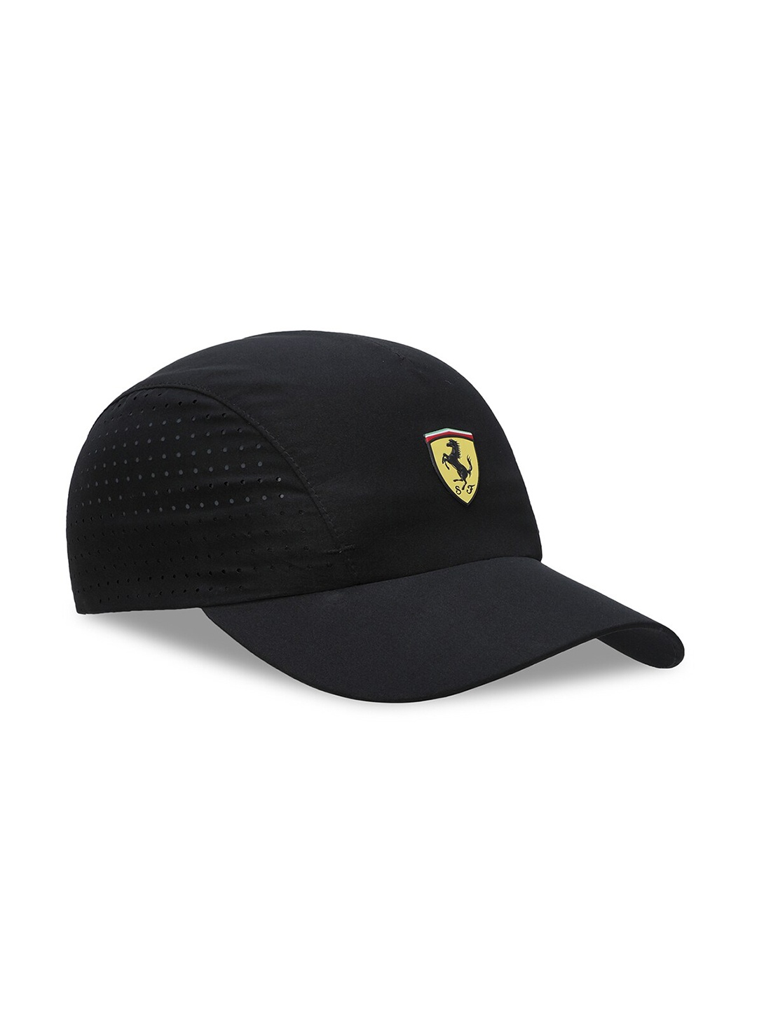 PUMA Motorsport Unisex Scuderia Ferrari Race Motorsport Baseball Cap, Black