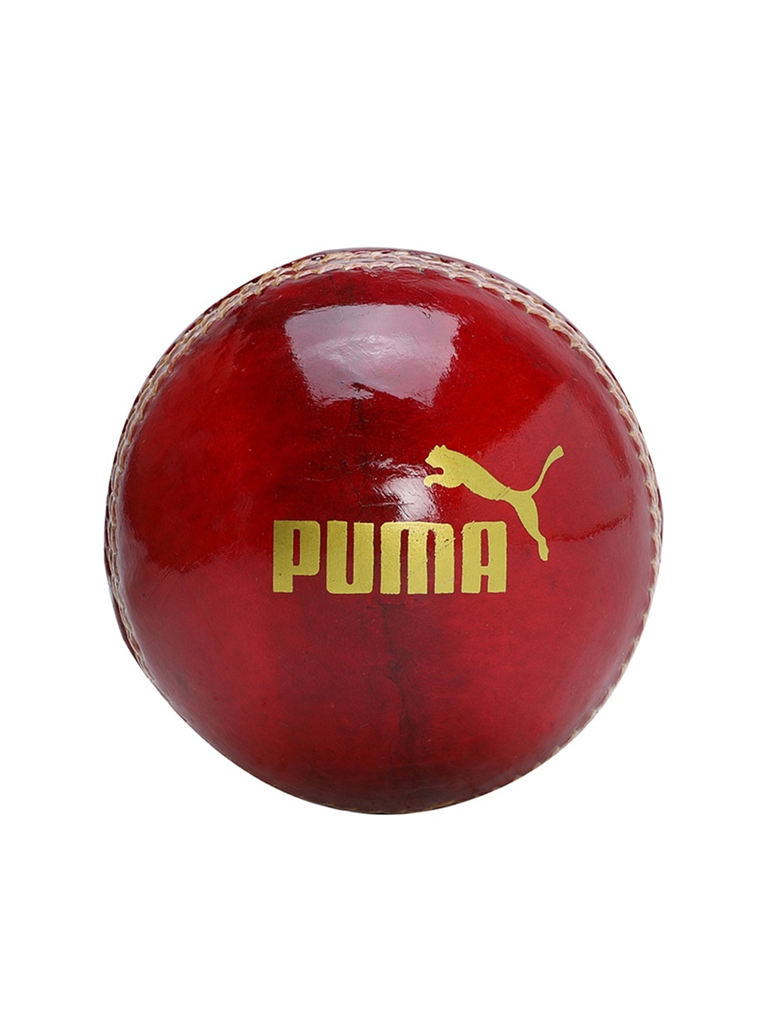 

Puma Leather Cricket Ball, Red