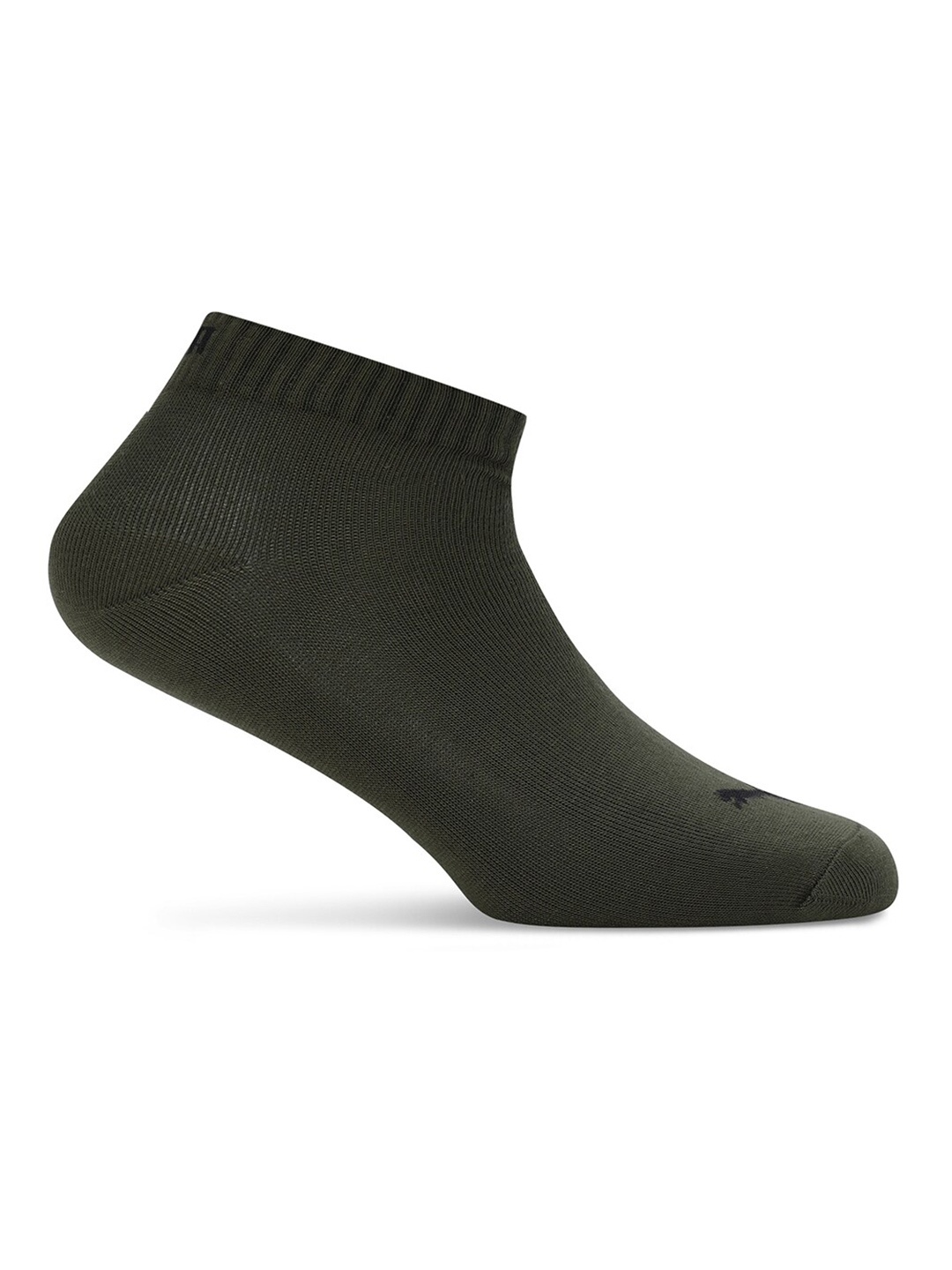 

Puma Unisex Ankle Length Cotton Socks, Olive
