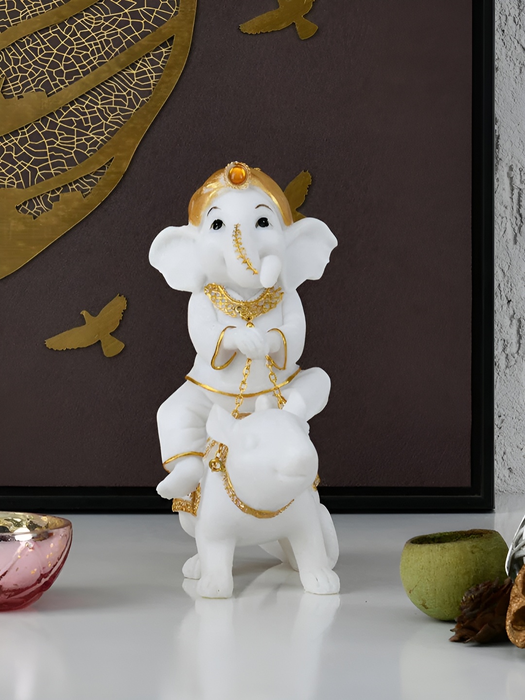 

Athome by Nilkamal White Religious Idol Showpiece