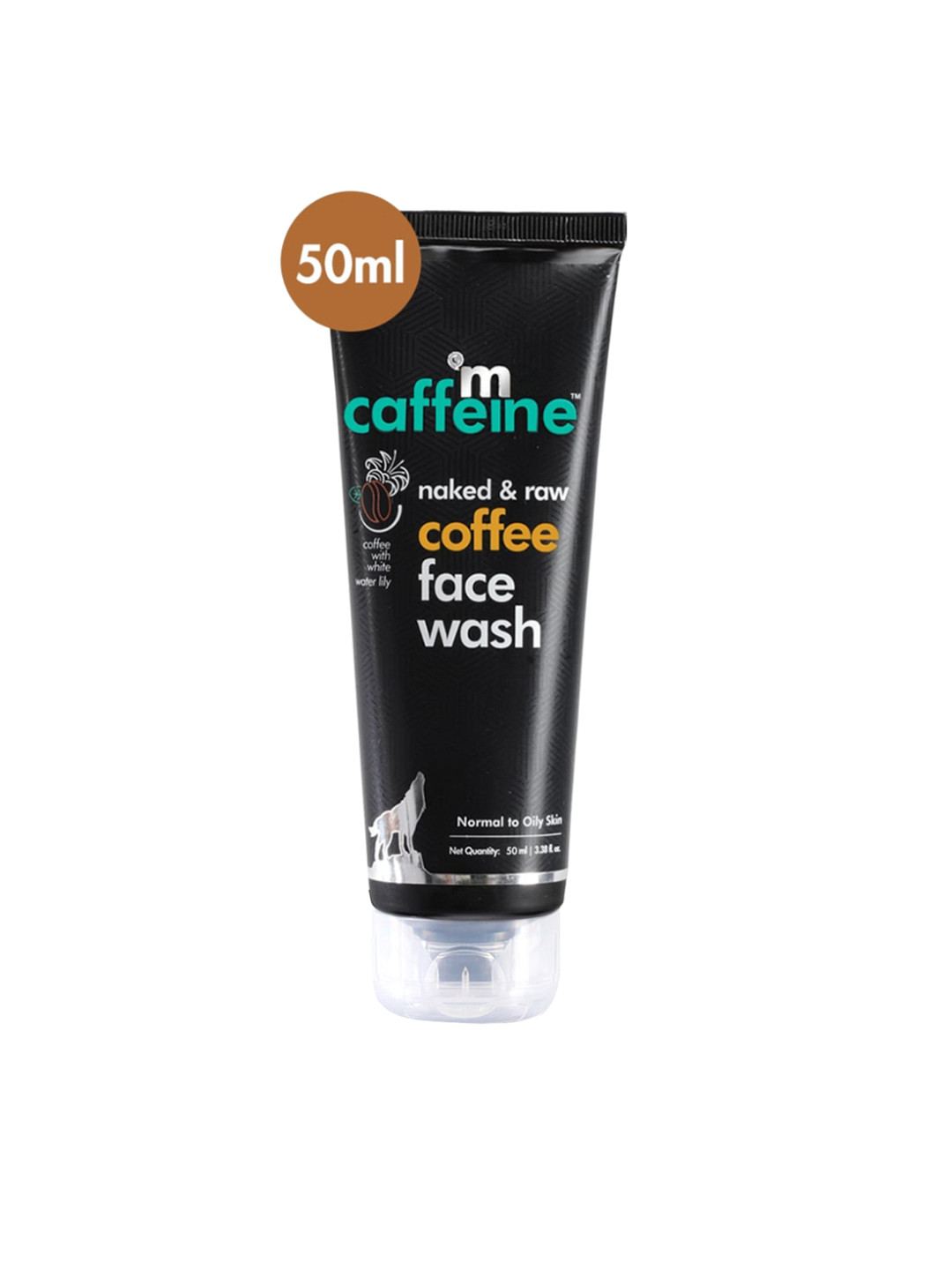 

MCaffeine Naked & Raw Coffee Face Wash - 50ml, White