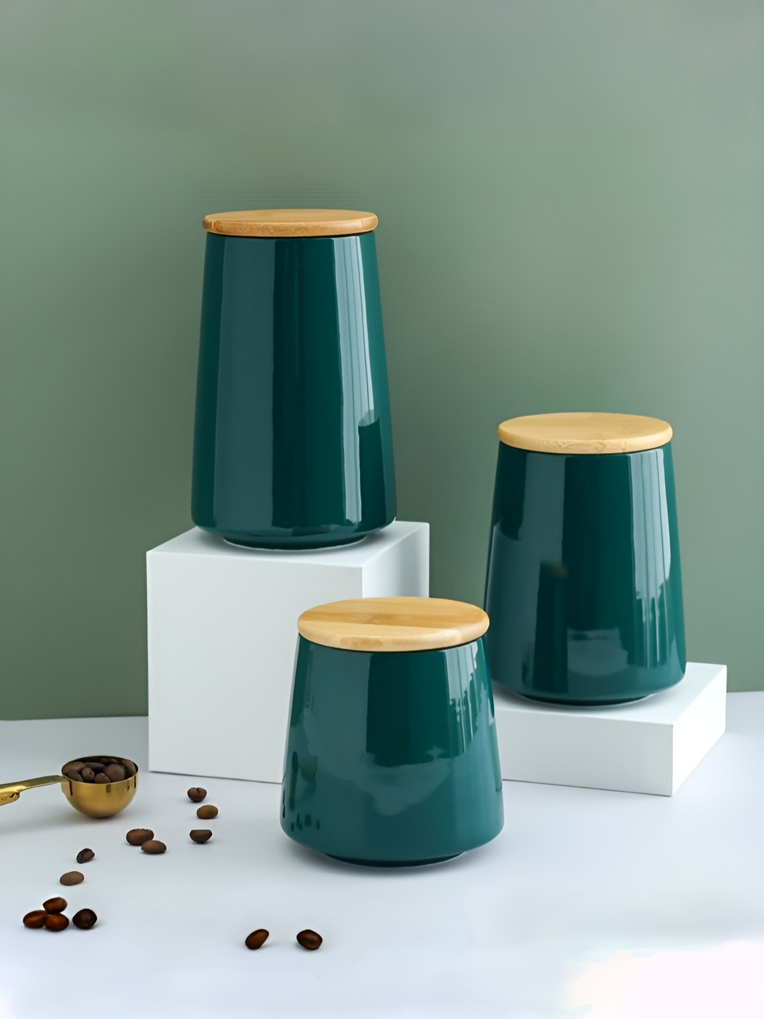 The Better Home Green Ceramic Microwave Safe Core
