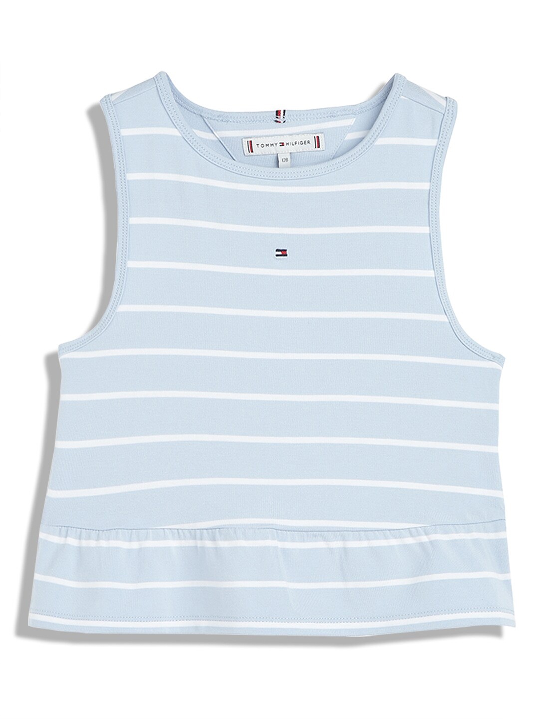 

Tommy Hilfiger Girls Striped Sleeveless Top, Blue