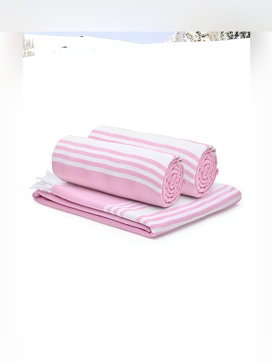 

The Better Home Pink 3 Cotton 200 GSM Bath Towel