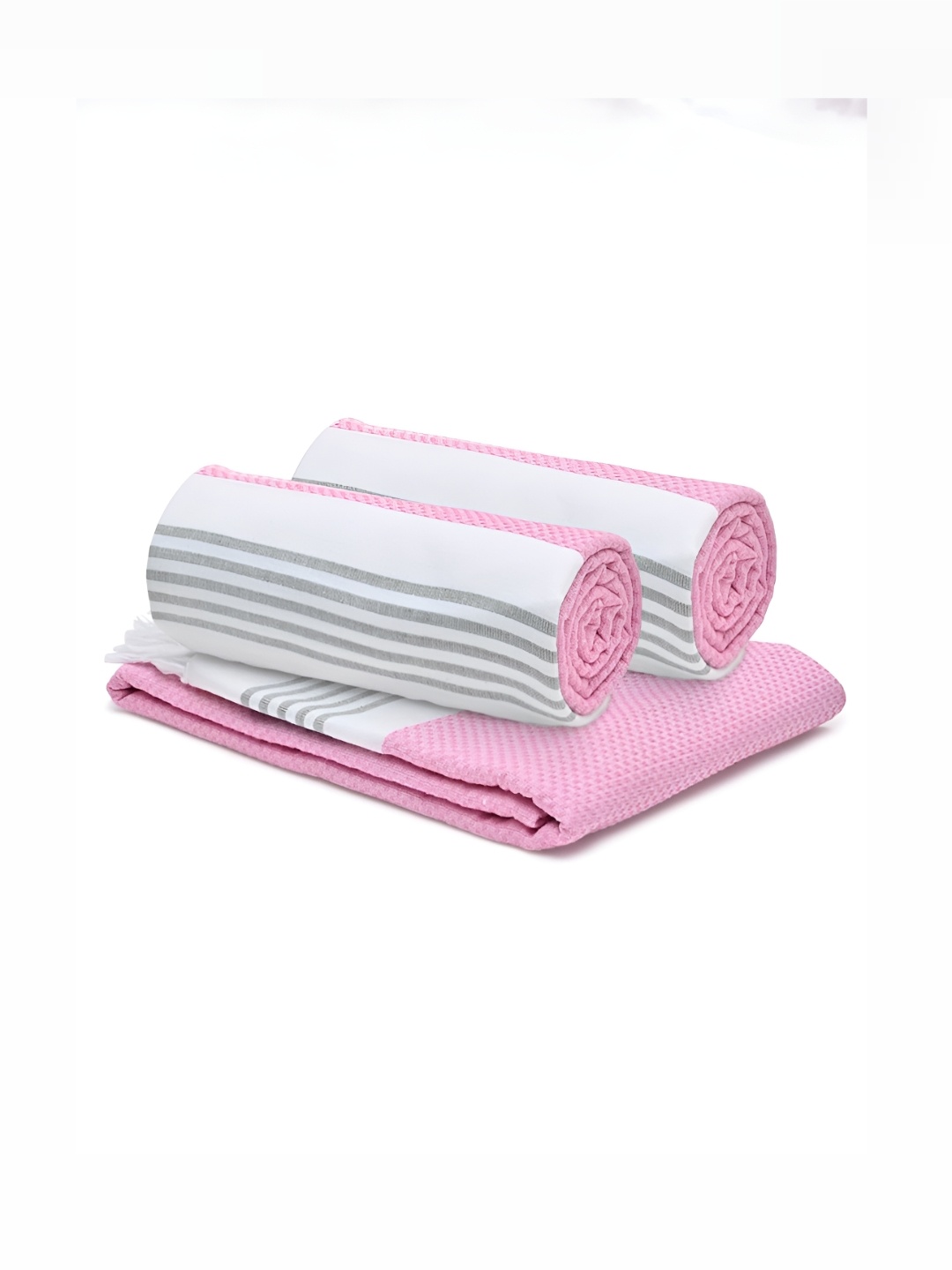 

The Better Home Pink 3 Cotton 200 GSM Bath Towel