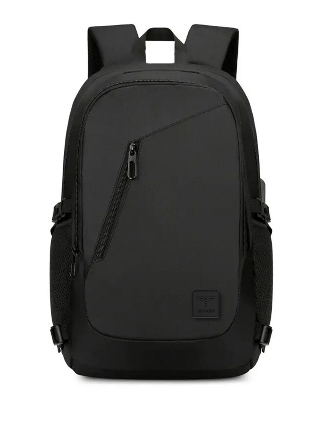 

Impulse Unisex Backpack With Compression Straps, Black