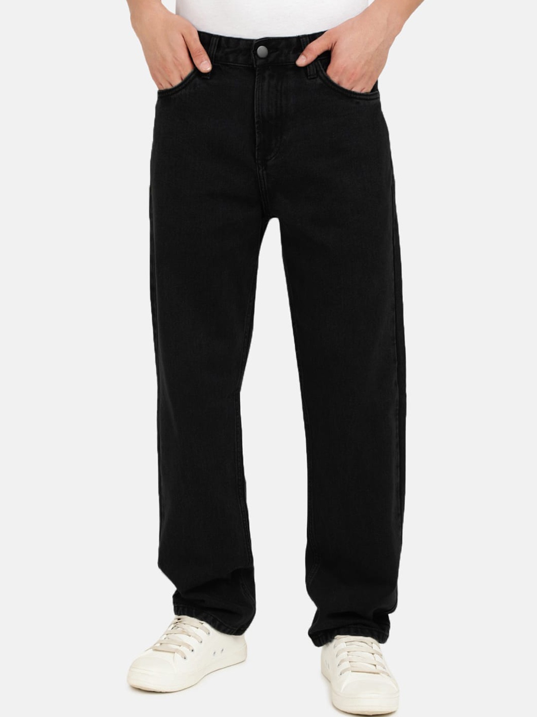 

Xee Men Comfort Slim Fit Stretchable Jeans, Black