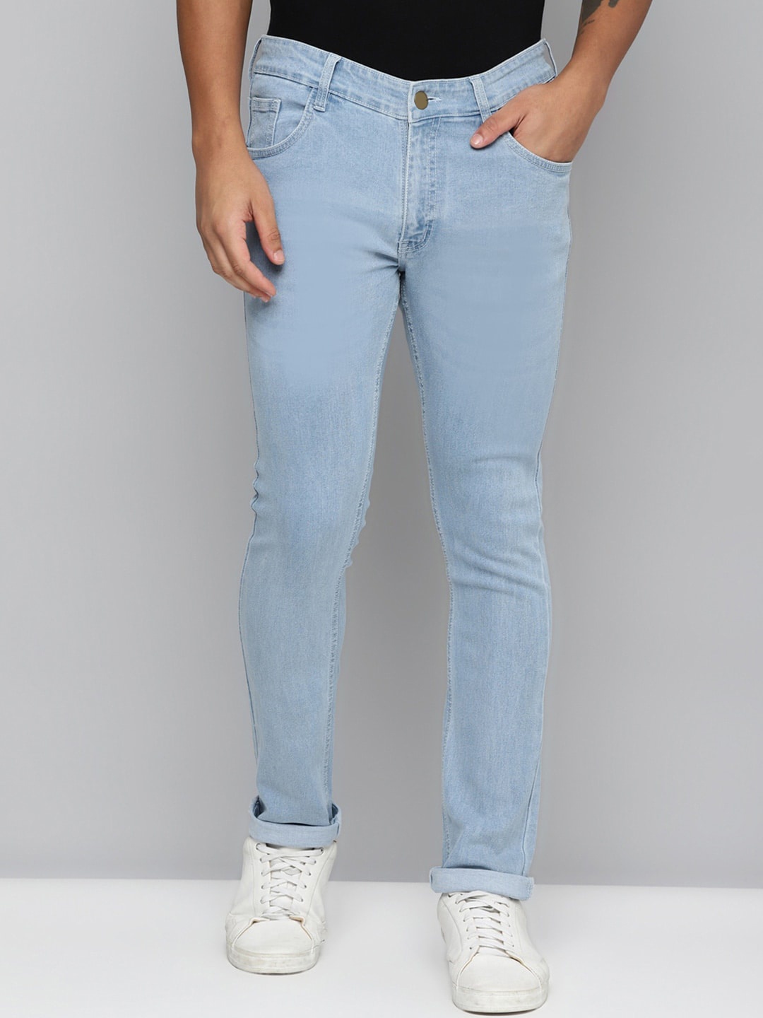 

Xee Men Comfort Slim Fit Stretchable Jeans, Blue