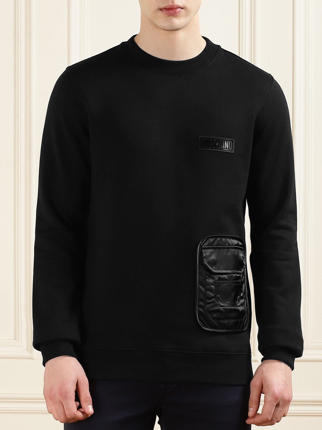 

MOSCHINO COUTURE Men Sweatshirt, Black