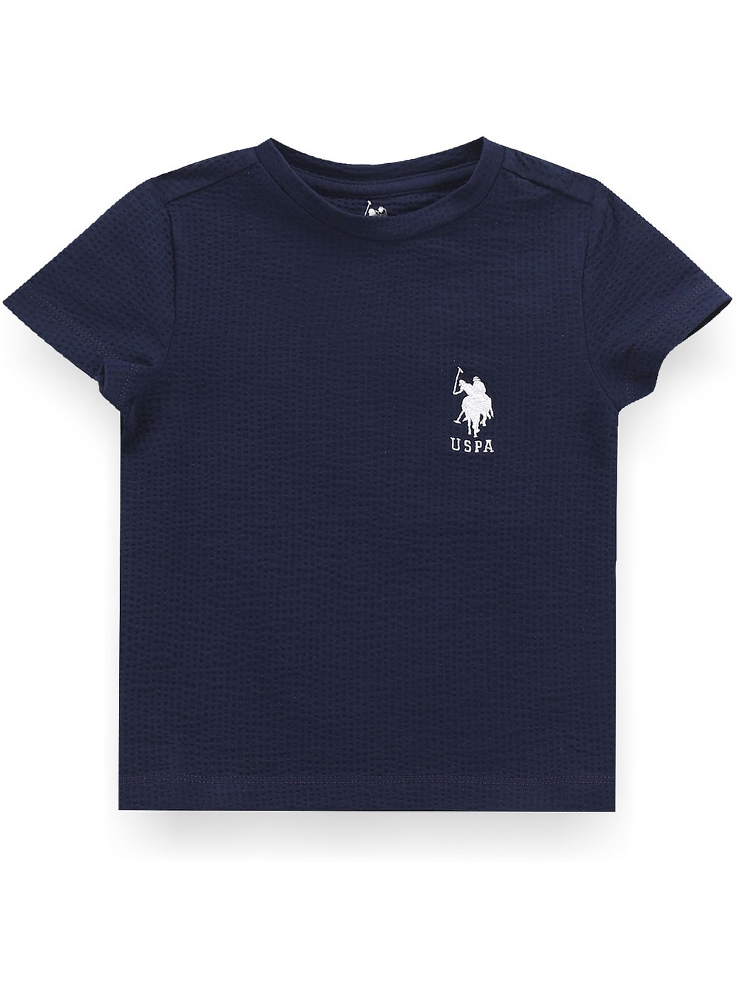 

U.S. Polo Assn. Kids Boys Round Neck T-Shirt, Navy blue