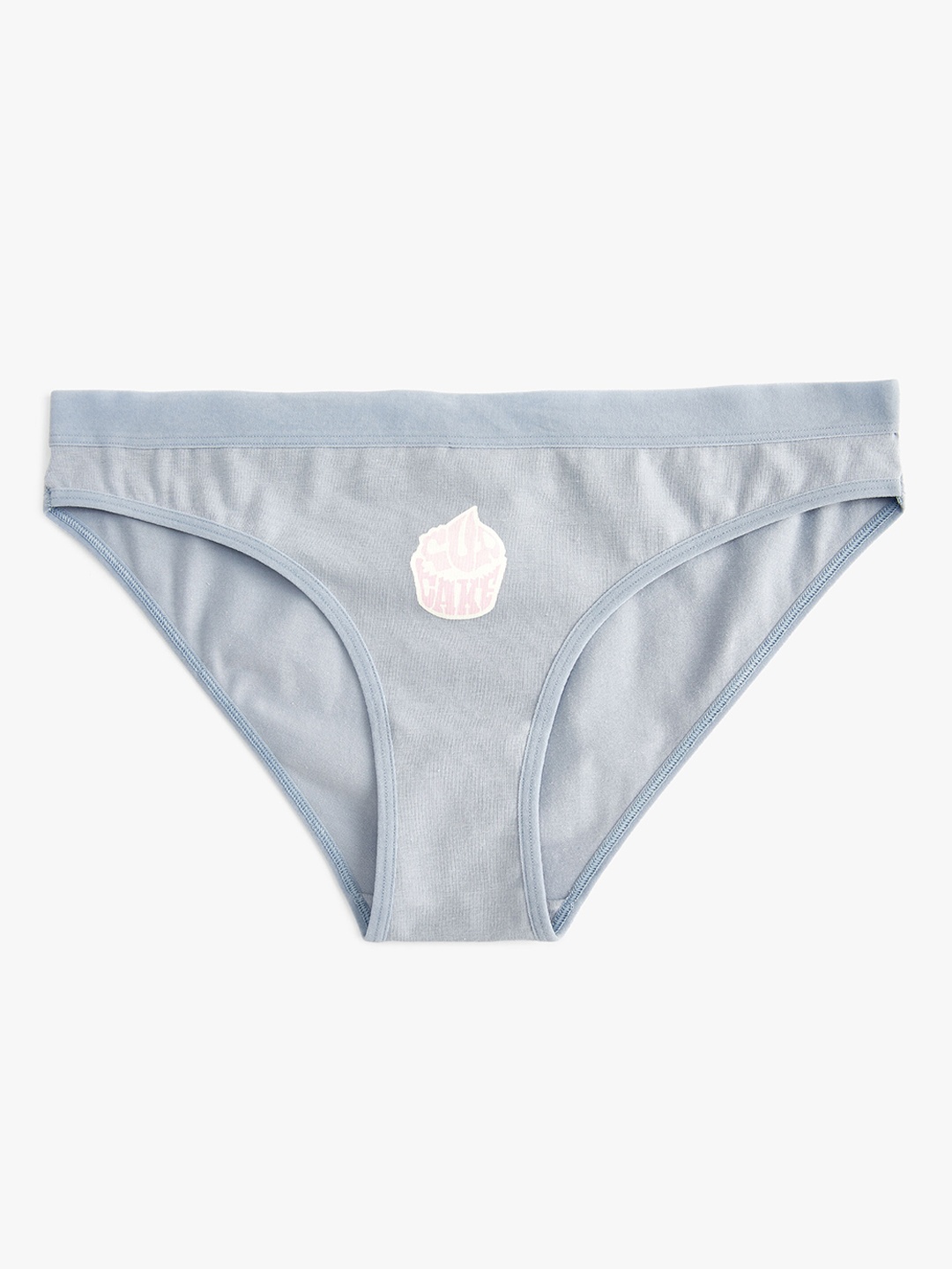 

Koton Women Mid Rise Basic Briefs, Blue