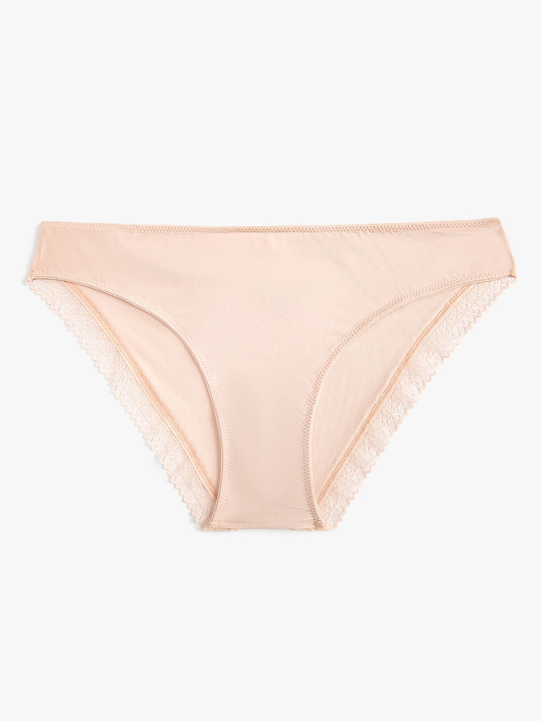 

Koton Women Mid Rise Basic Briefs, Pink