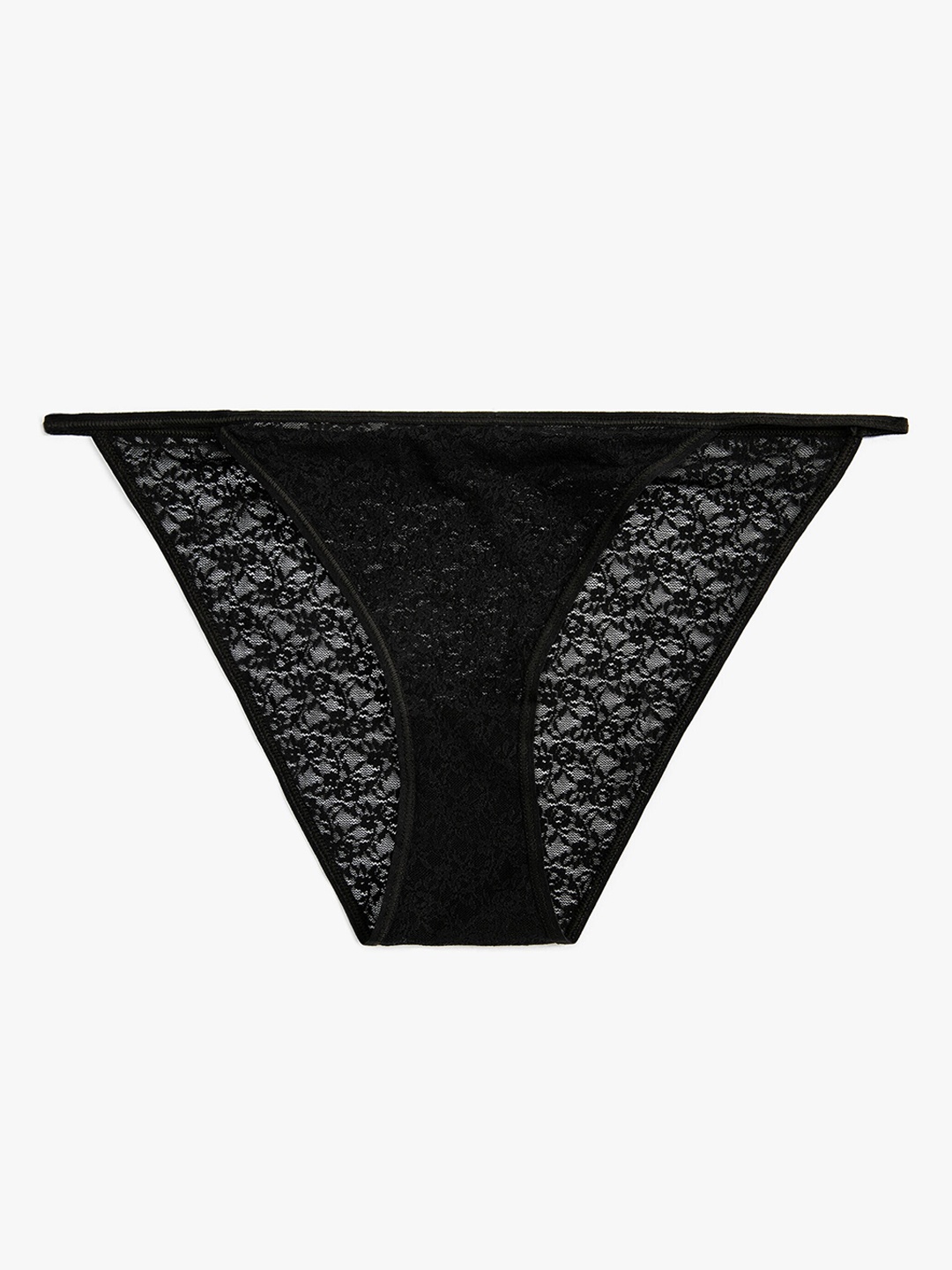 

Koton Women Self Design Bikini Briefs, Black