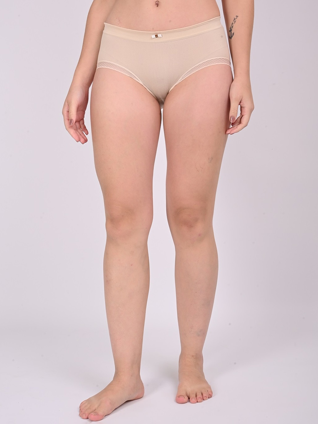 

MYYNTI Leak Proof Mid-Rise Hipster Briefs, Beige
