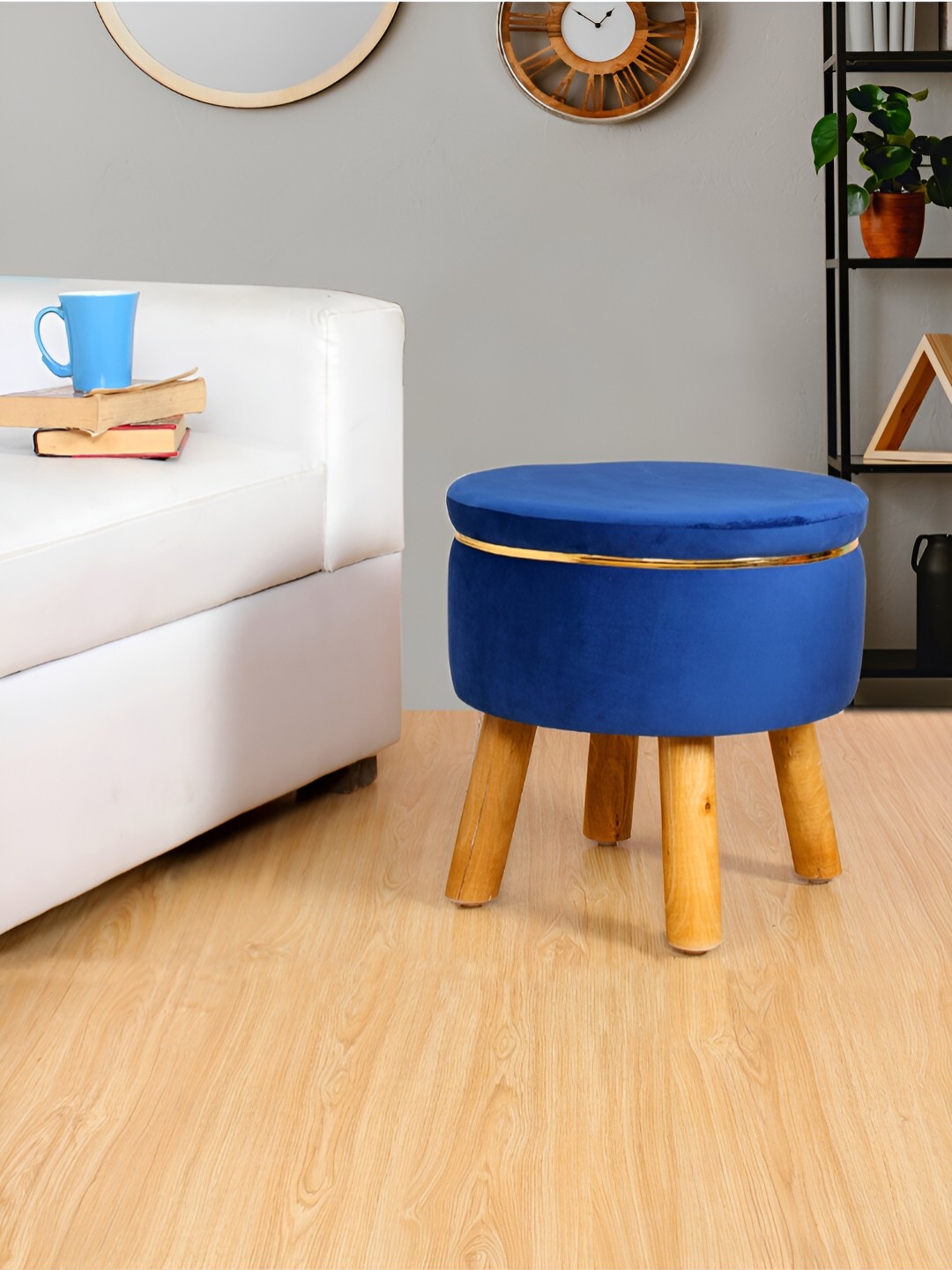 

Shadowkart Blue Sitting Mudda Puffies Ottamans