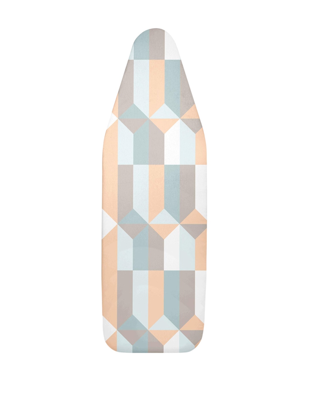 

Encasa Homes Light Blue & Orange Printed Pure Cotton Ironing Board Cover