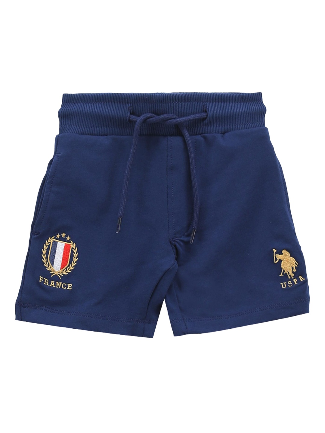 

U.S. Polo Assn. Kids Boys Solid Shorts, Blue