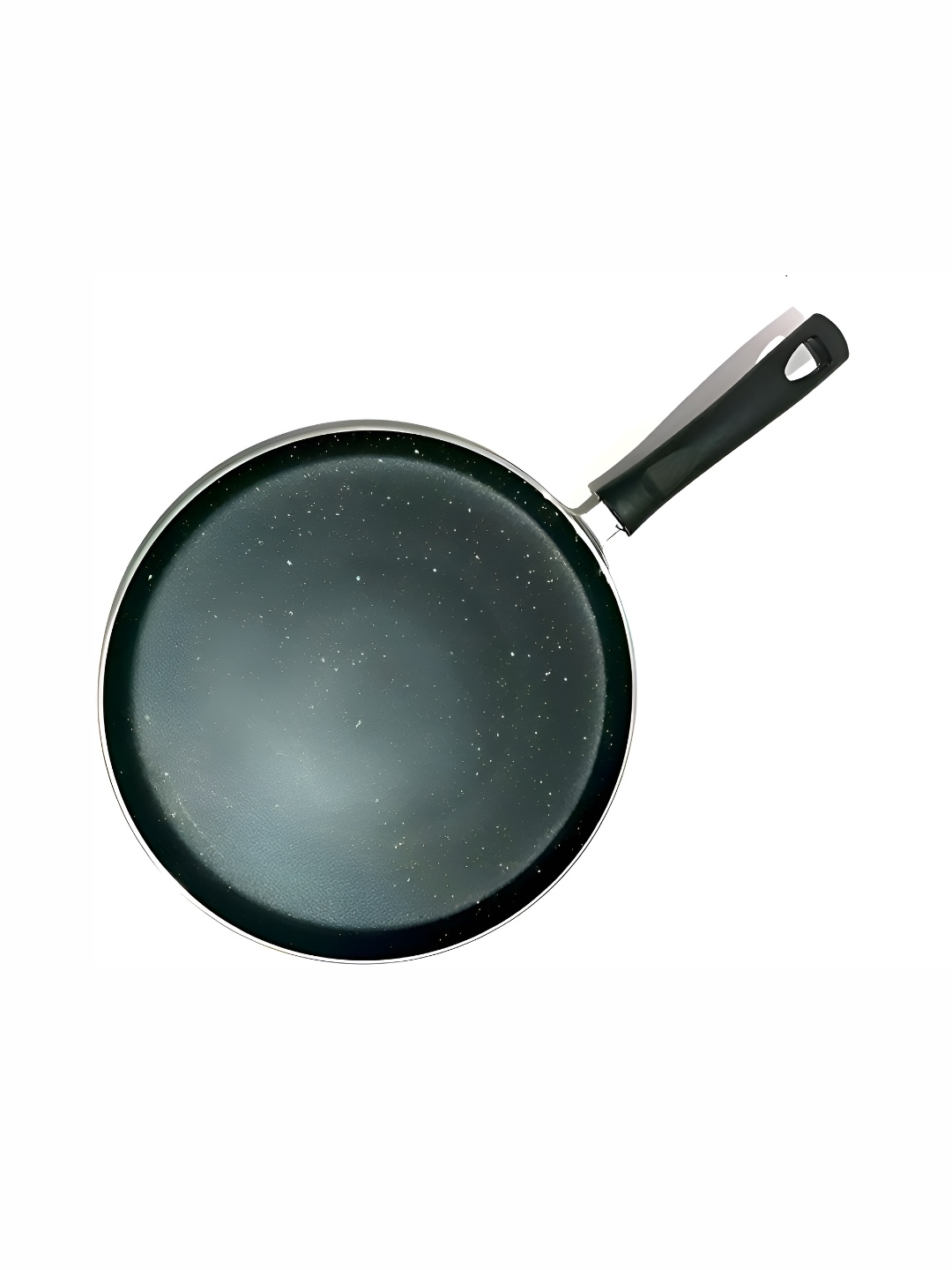 

RBGIIT Black Aluminium Dishwasher and Microwave Safe Frying Pan