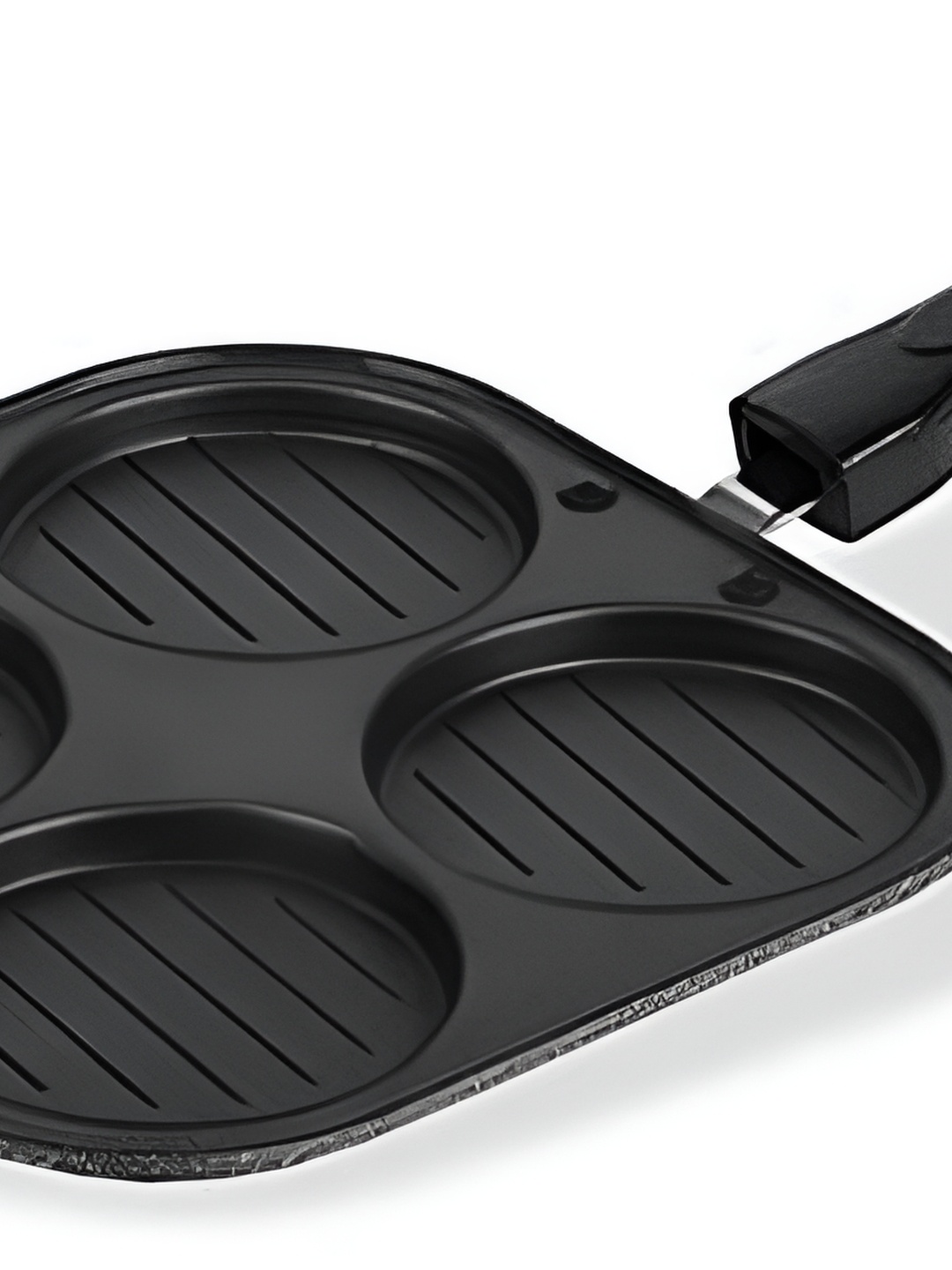 

RBGIIT Black Aluminium Dishwasher and Microwave Safe Tava